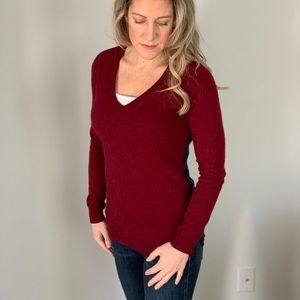 Red/Blue J.Crew sweater